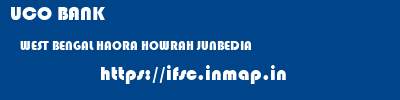 UCO BANK  WEST BENGAL HAORA HOWRAH JUNBEDIA  ifsc code